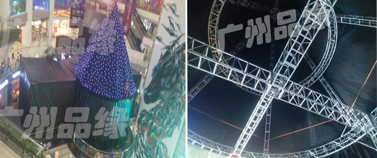 正佳廣場桁架搭建